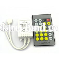 W+WW Led Контроллер 6А – И.Ч. 24 кнопки №79 12-24V